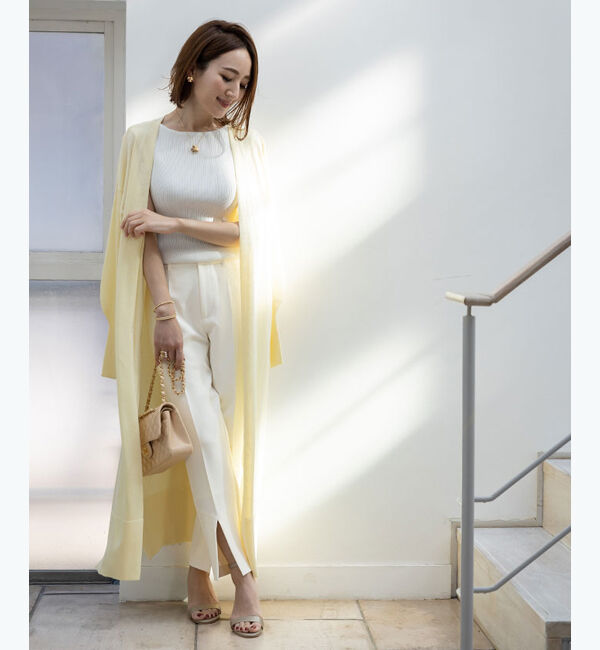 ur's「【星玲奈さんコラボアイテム】リブニットトップス」|ニット・セーター|