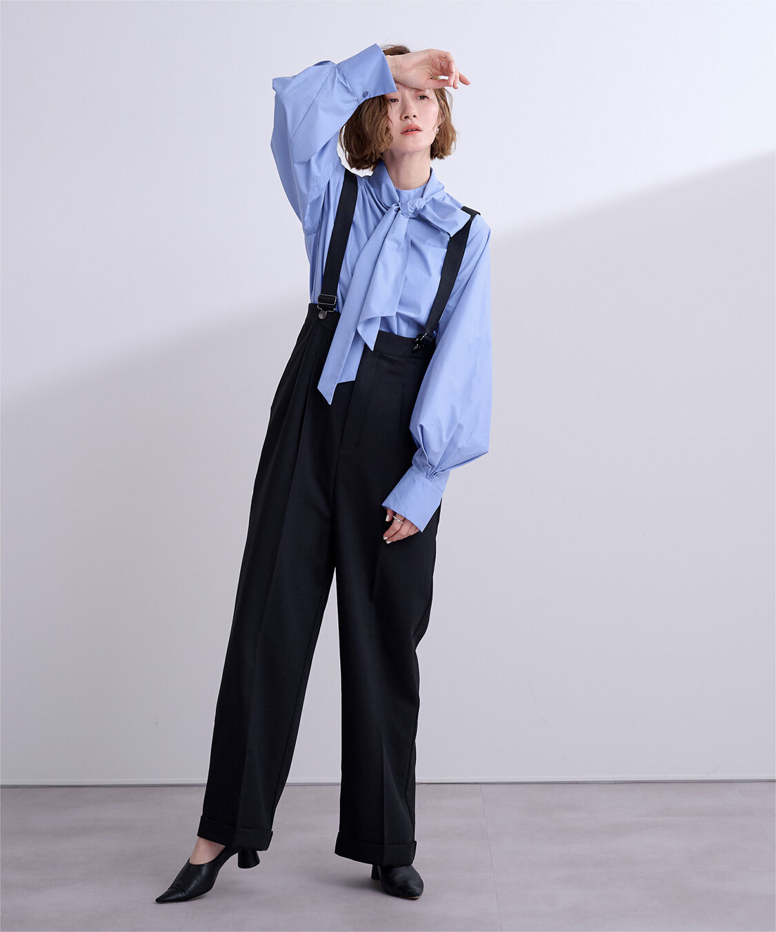 ur's「2wayボウタイブラウス」|シャツ・ブラウス|