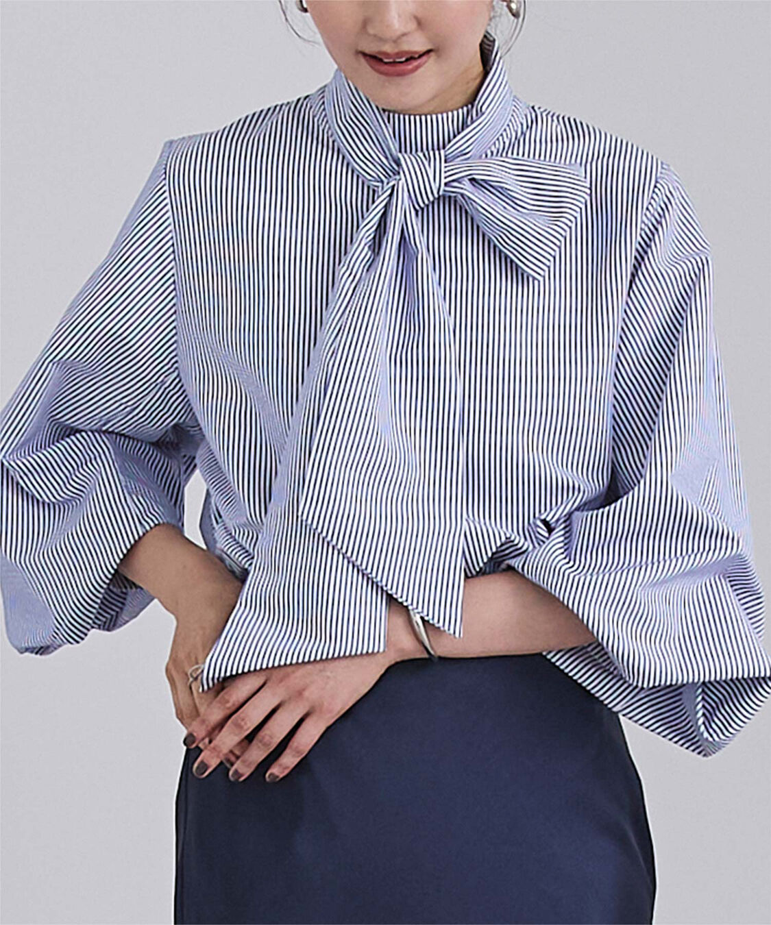 ur's「2wayボウタイブラウス」|シャツ・ブラウス|