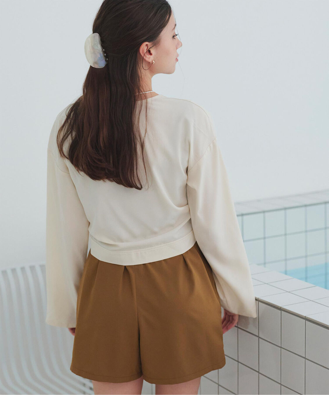 SEA DRESS「ウエストマークラッシュガード」|ビキニトップス|