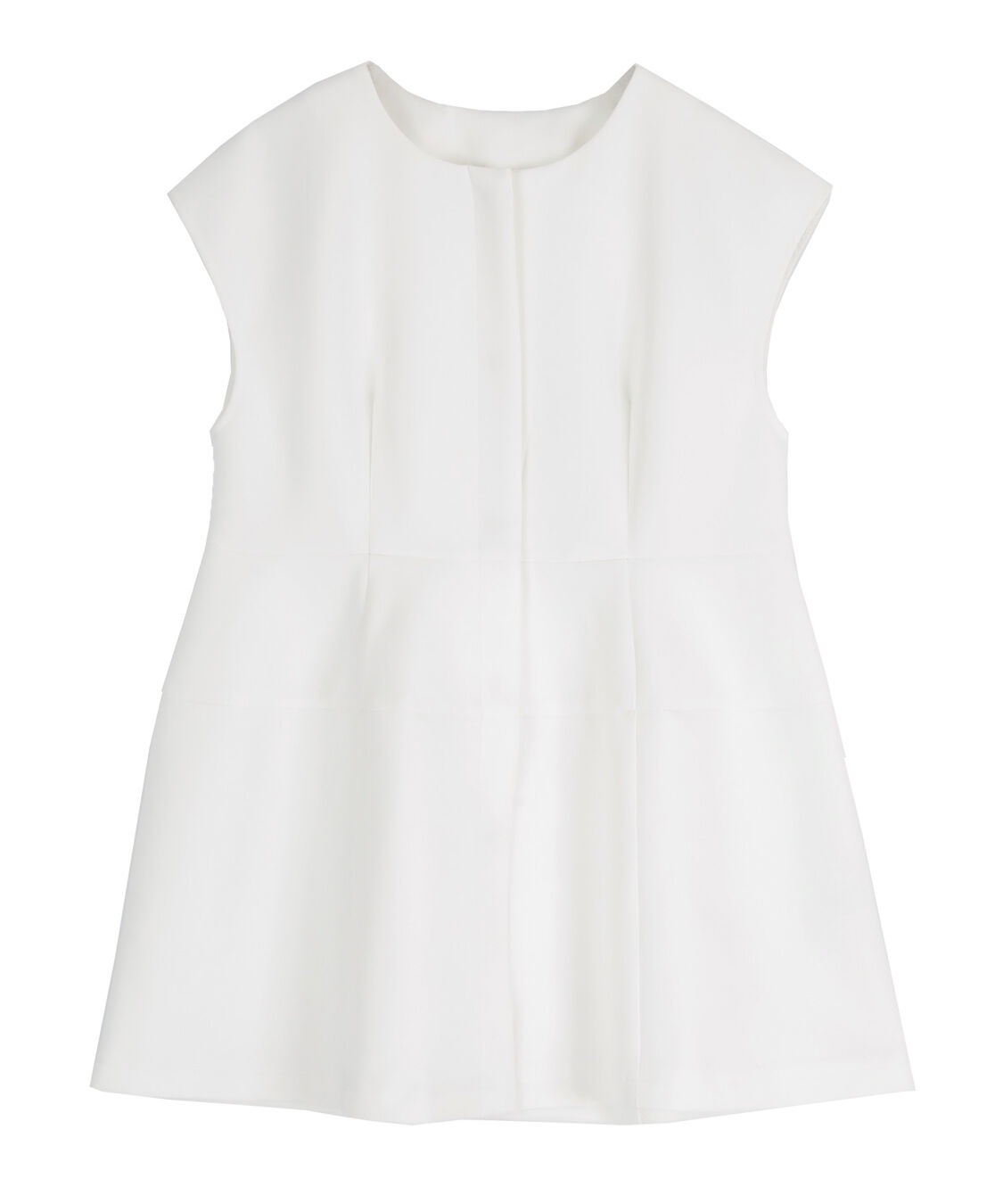 ur's「ボンディングペプラムトップス/ジレ」|ベスト・ジレ|