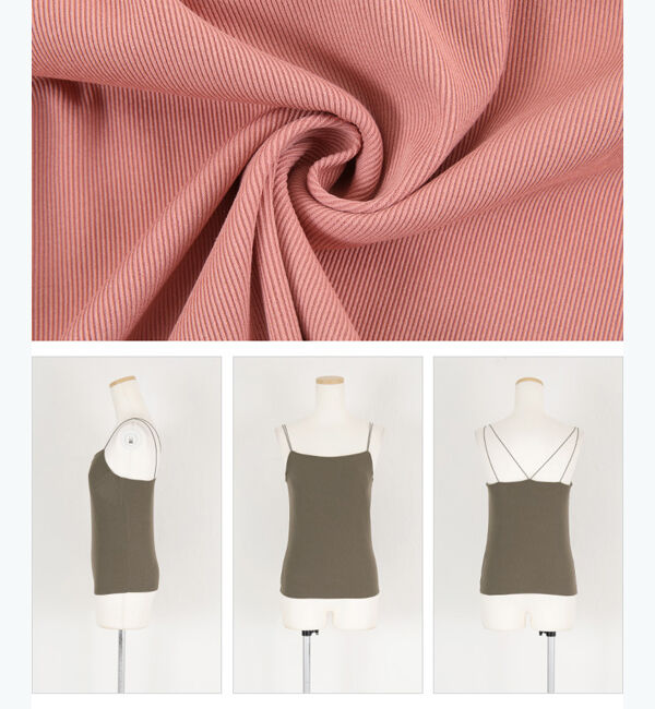 titivate「ダブルストラップカップ付きキャミソール」|キャミソール|