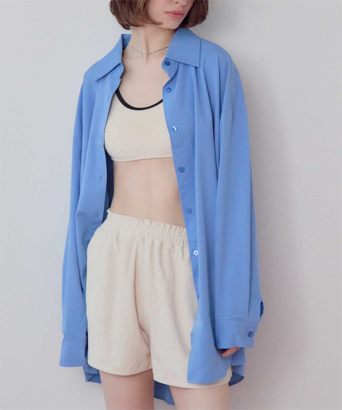 SEA DRESS「ビッグシルエットシャツ/ラッシュガード」|ビキニトップス|