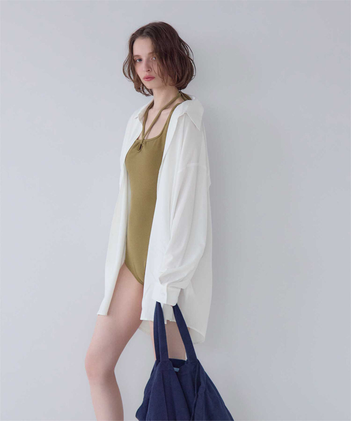 SEA DRESS「ビッグシルエットシャツ/ラッシュガード」|ビキニトップス|