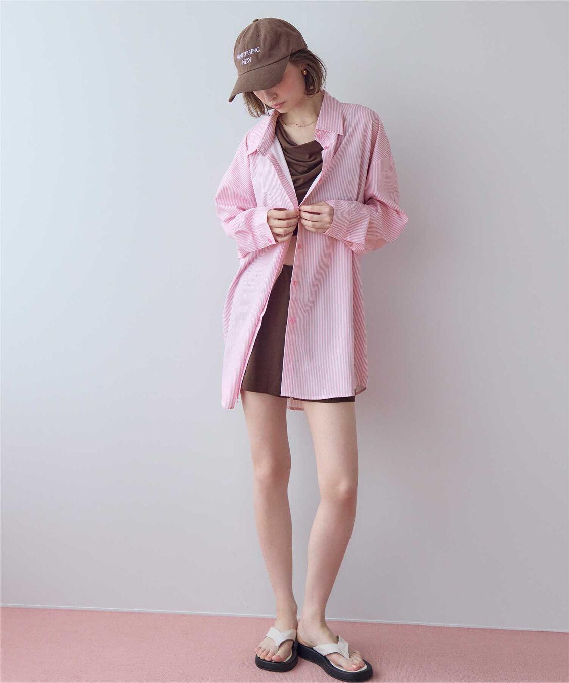 SEA DRESS「ビッグシルエットシャツ/ラッシュガード」|ビキニトップス|