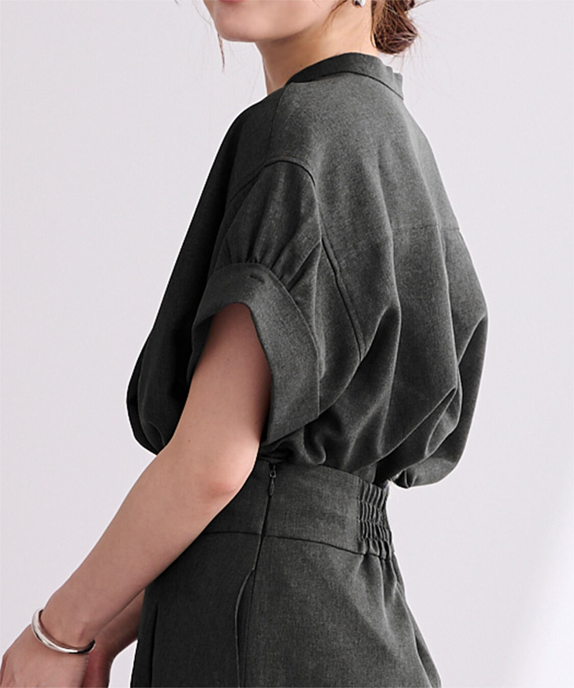 ur's「リネンライクワイドスリーブスキッパーシャツ」|シャツ・ブラウス|