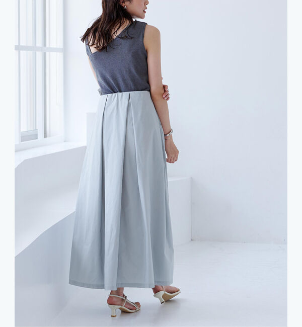 ur's「撥水ウエストタックフレアスカート」|スカート|