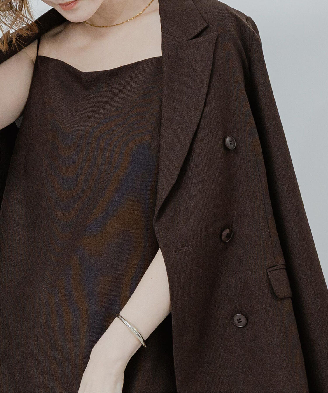 ur's「リネンライクIラインキャミワンピース」|ワンピース|