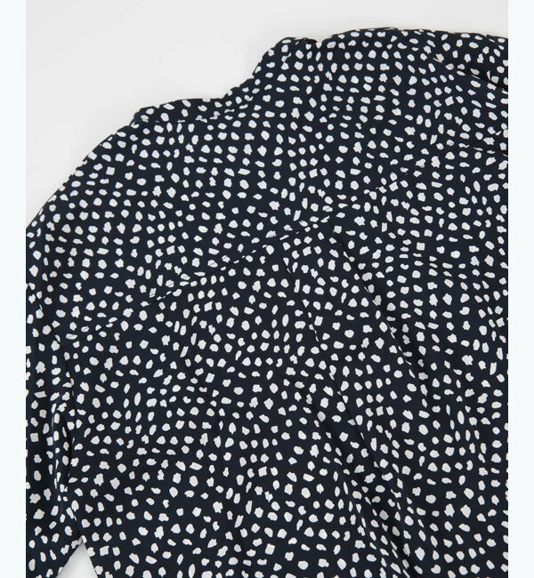 ur's「ダルメシアンプリントボウタイブラウス」|シャツ・ブラウス|