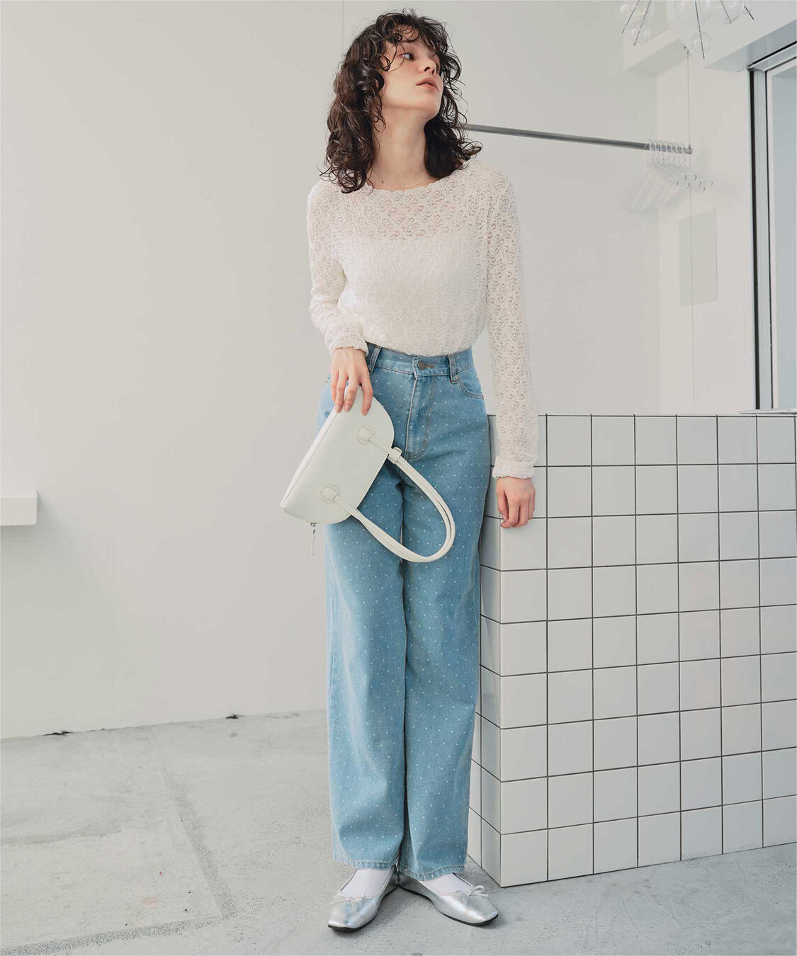 titivate「シアーレーストップス」|Tシャツ・カットソー|