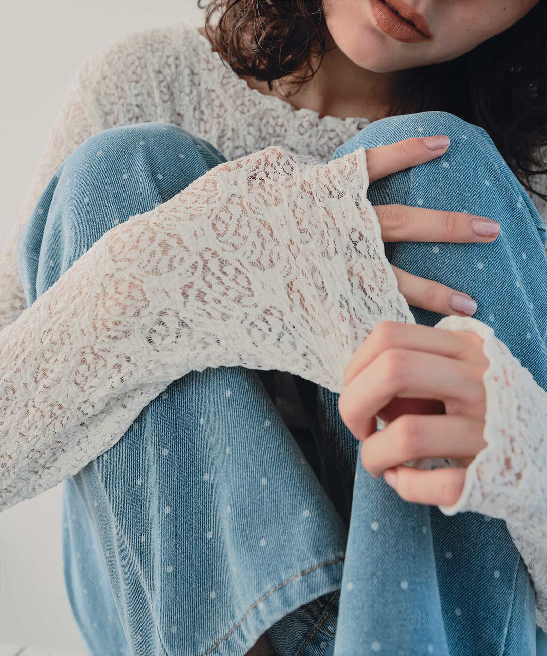 titivate「シアーレーストップス」|Tシャツ・カットソー|