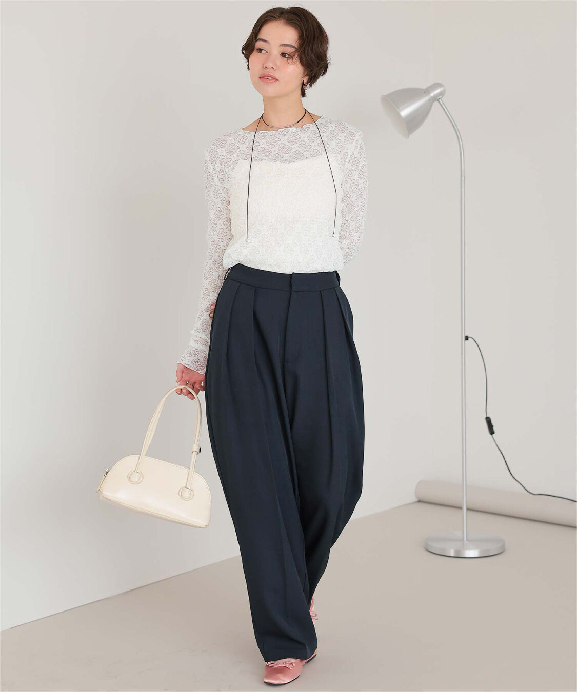 titivate「シアーレーストップス」|Tシャツ・カットソー|