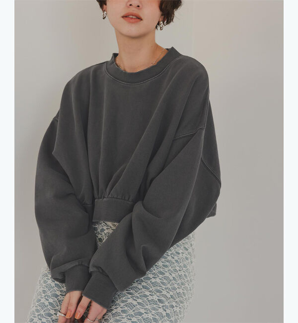 titivate「ピグメント裏毛カットソースウェット」|Tシャツ・カットソー|