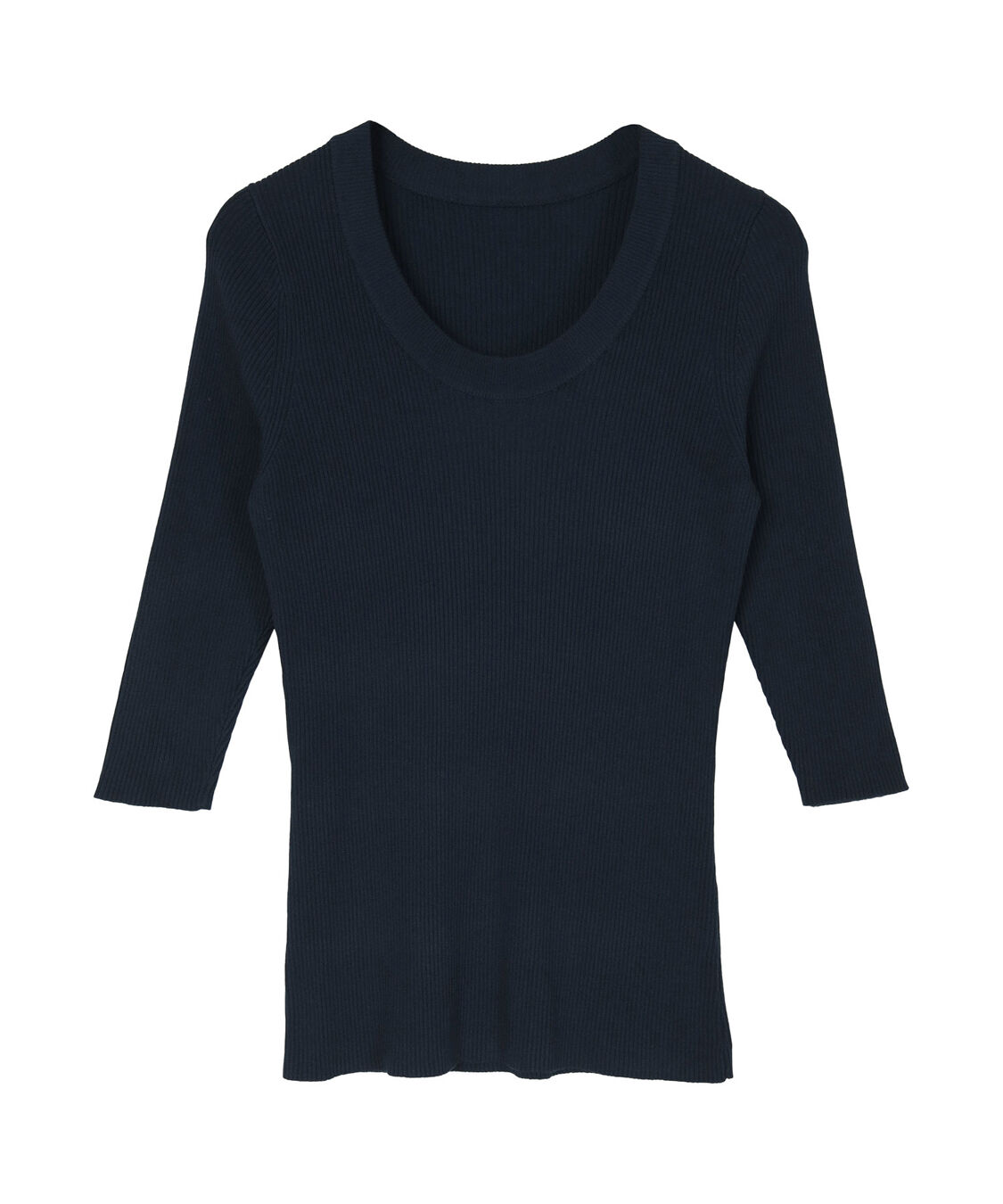 ur's「Uネックリブニット」|ニット・セーター|