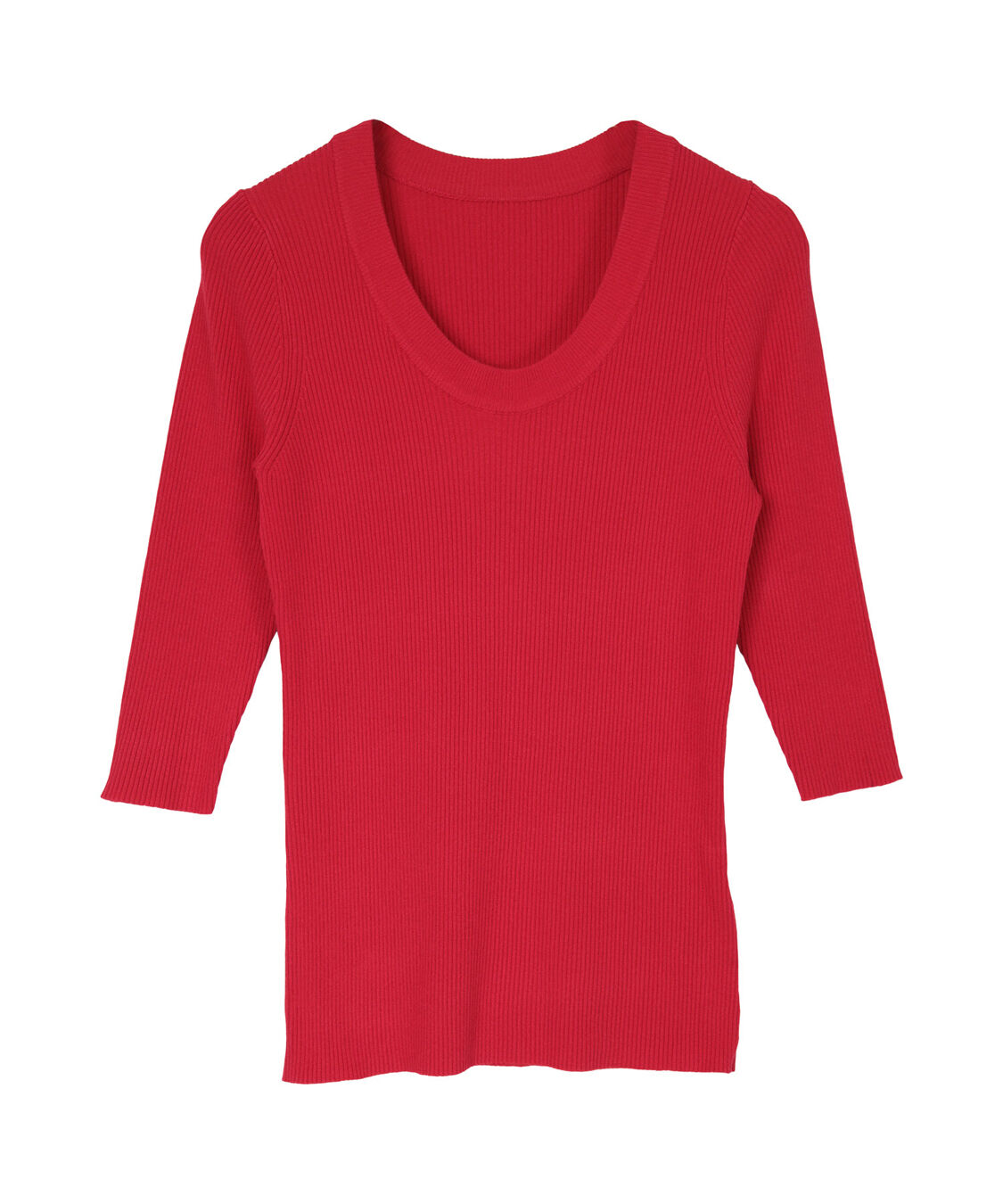 ur's「Uネックリブニット」|ニット・セーター|