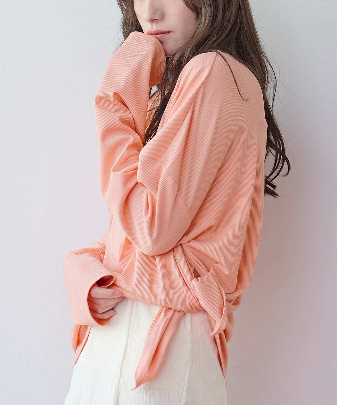 SEA DRESS「サイドスリットトップス/ラッシュガード」|ビキニトップス|