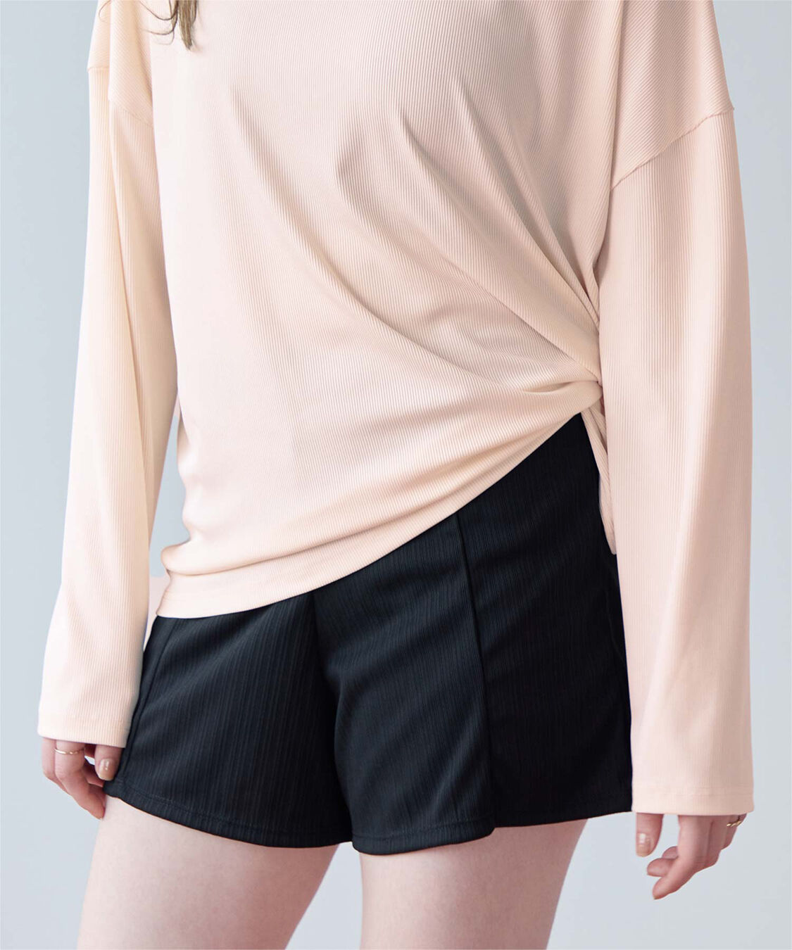 SEA DRESS「サイドスリットトップス/ラッシュガード」|ビキニトップス|