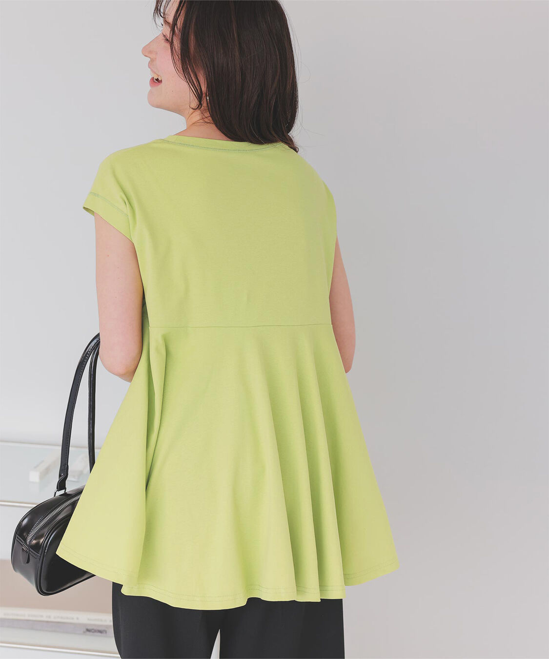 titivate「汗染み防止バックフレアTシャツ」|Tシャツ・カットソー|