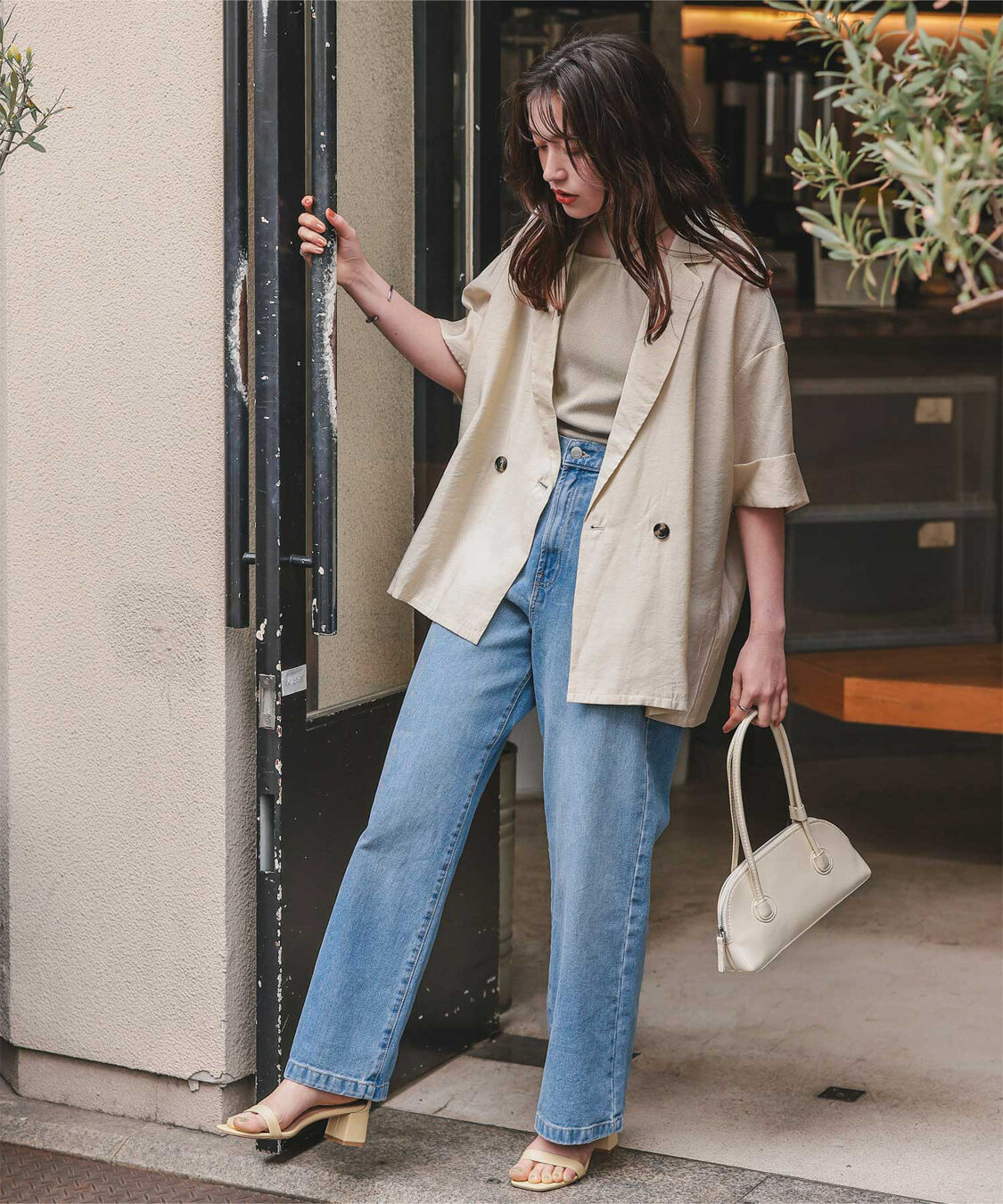 titivate「前後2wayデザインリブタンクトップ」|タンクトップ|