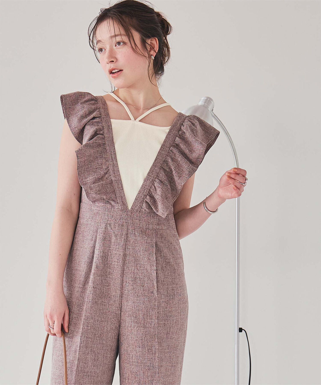 titivate「前後2wayデザインリブタンクトップ」|タンクトップ|