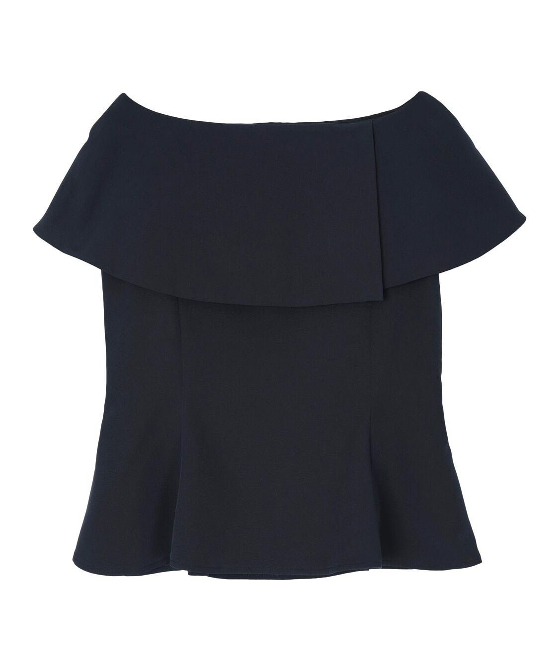 ur's「ケープデザインペプラムトップス」|シャツ・ブラウス|