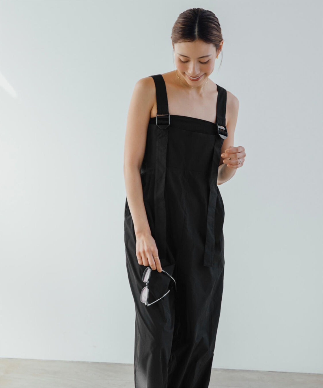 ur's「【黒川翼さんコラボアイテム】撥水素材サロペット/ラッシュガード」|コンビネゾン|