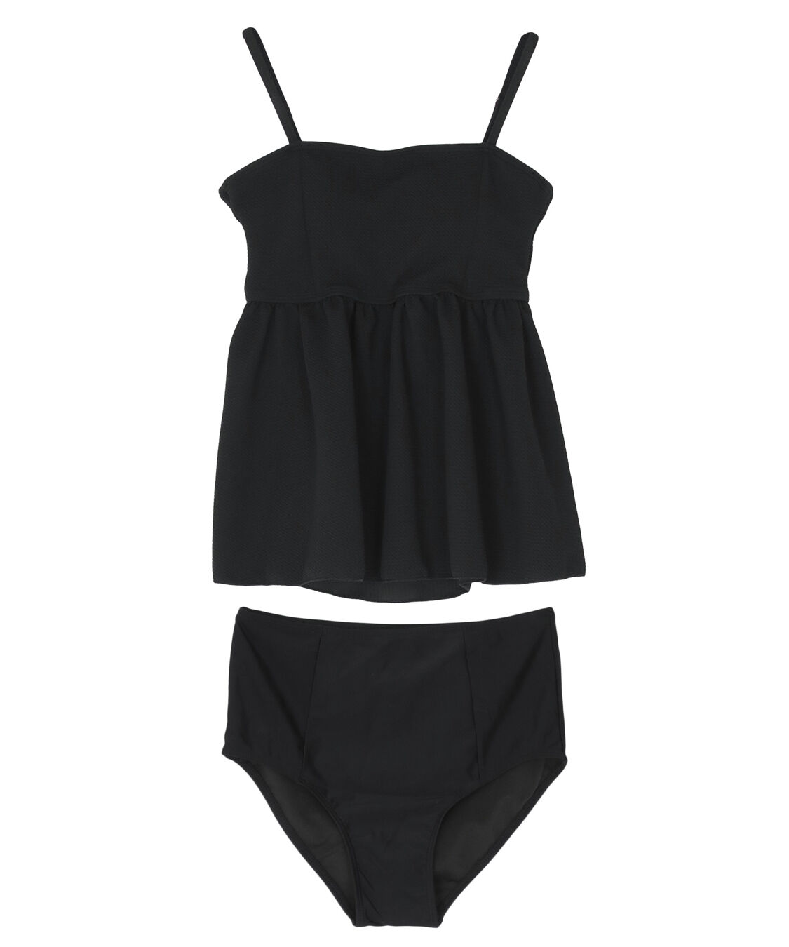 titivate「ペプラムギャザーデザインビスチェビキニ」|ビキニ|