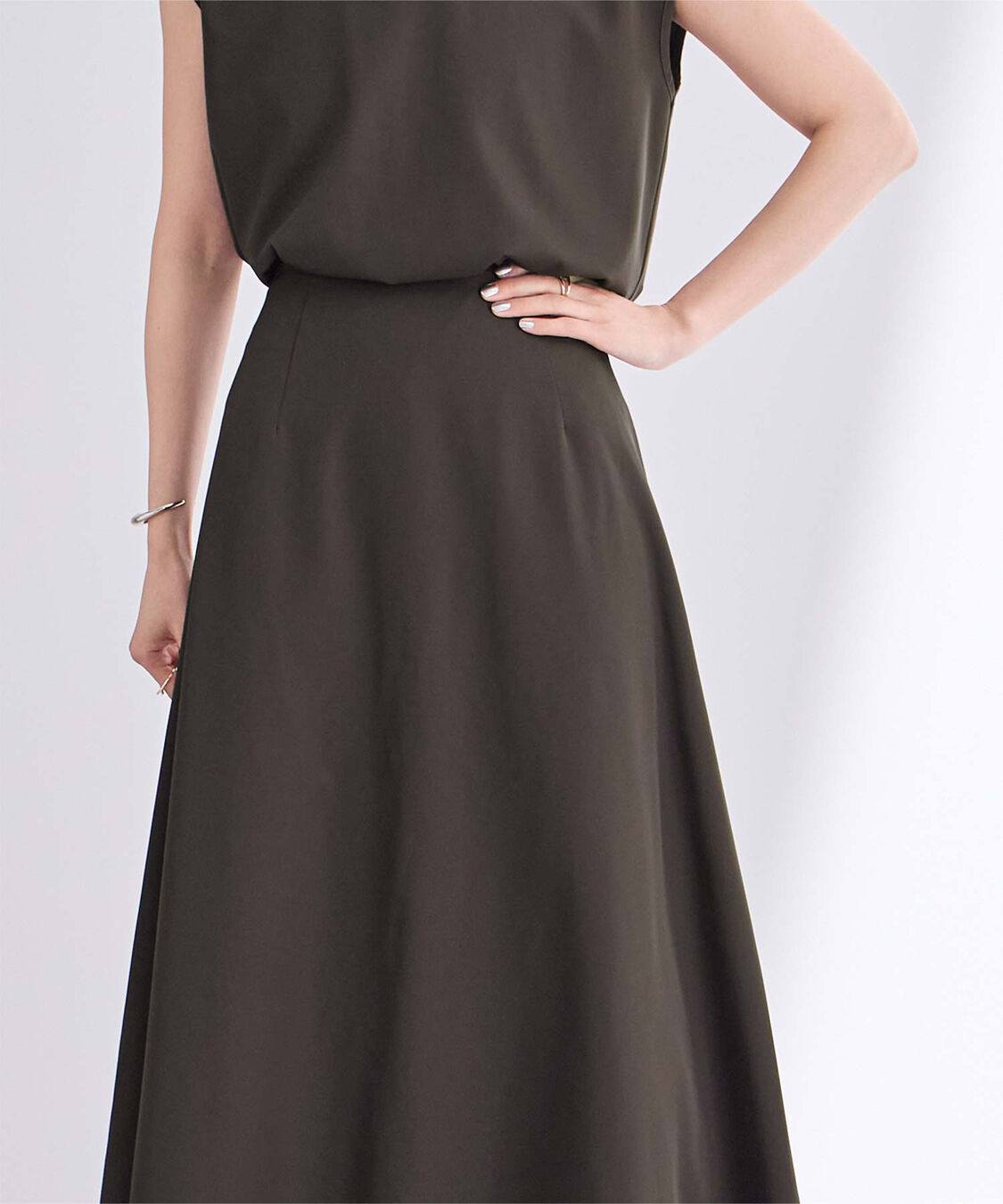 ur's「撥水フレアドレープスカート」|スカート|