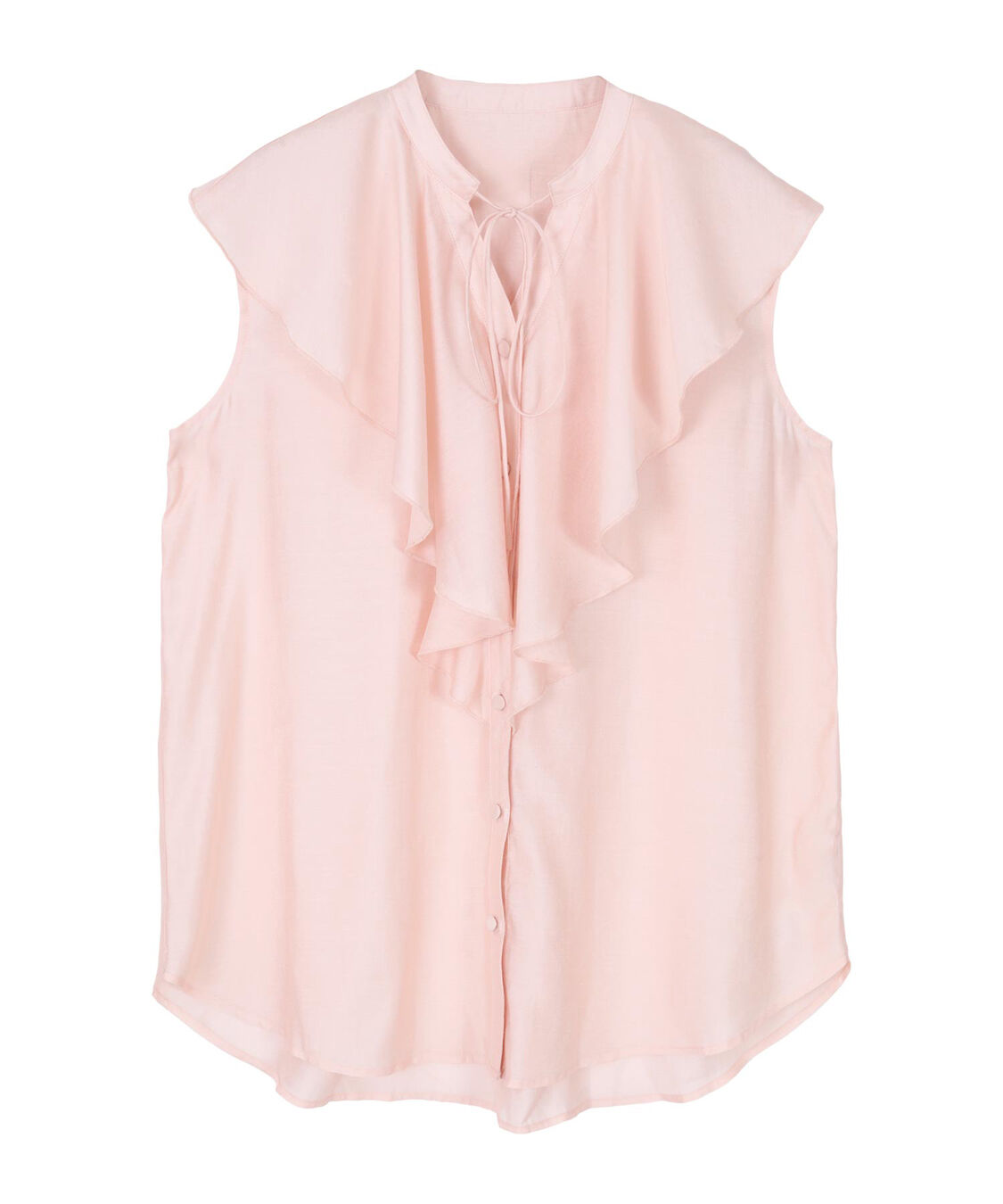 ur's「ラッフルデザインフレンチスリーブブラウス」|シャツ・ブラウス|