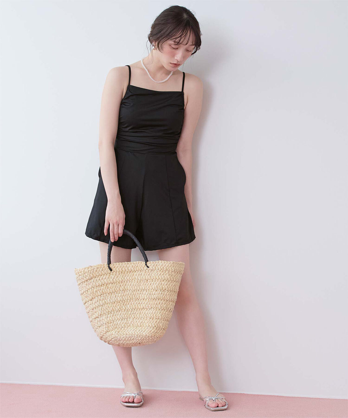 SEA DRESS「ｻｲﾄﾞｷﾞｬｻﾞｰｵｰﾙｲﾝﾜﾝ/ﾜﾝﾋﾟｰｽ水着」|コンビネゾン|