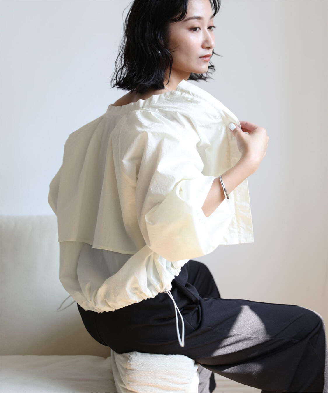 ur's「ドローストリングブルゾン/ラッシュガード」|ブルゾン・スタジャン|