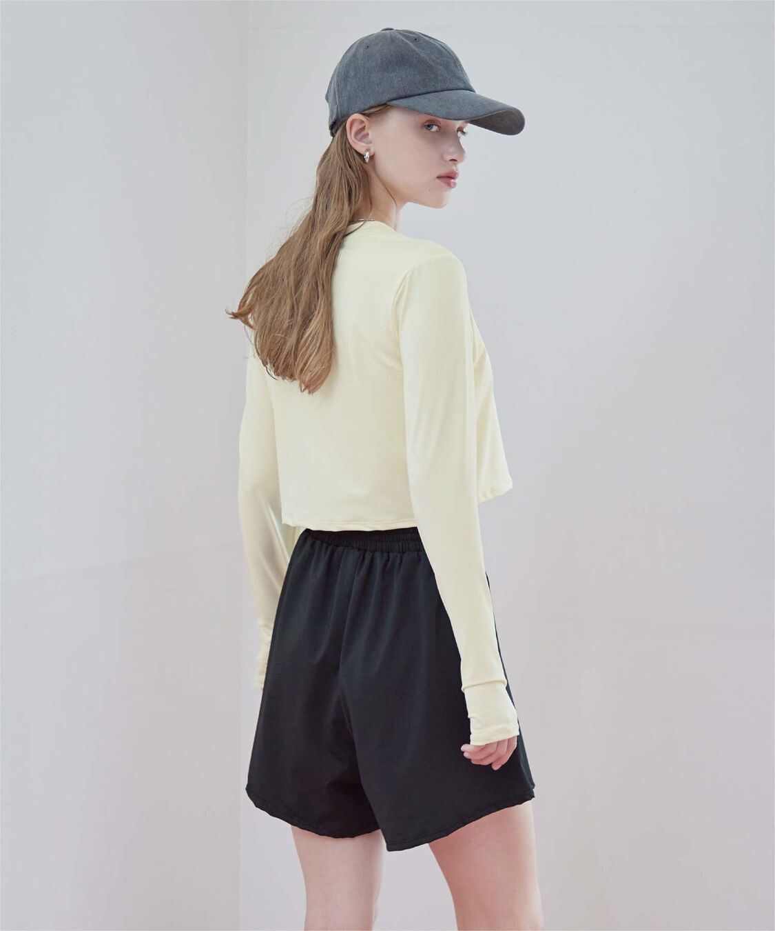 SEA DRESS「3点セット/ショートパンツ&times;カップ付長袖ビキニ/水着」|ビキニ|