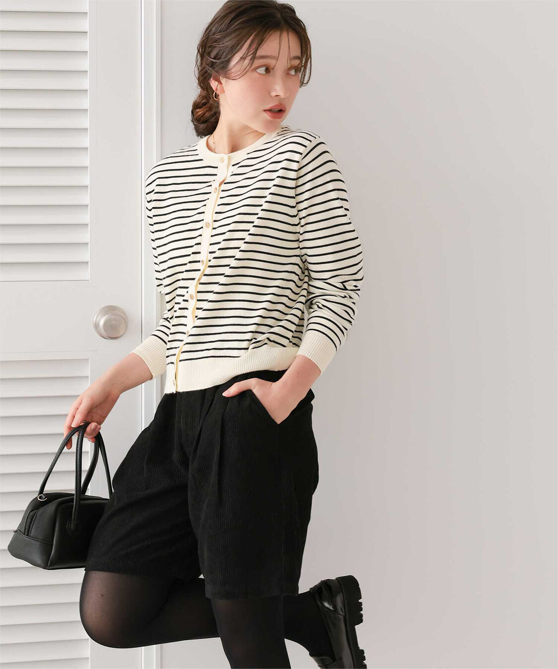 titivate「なめらか手触りカシミヤタッチニットカーディガン」|ニット・セーター|