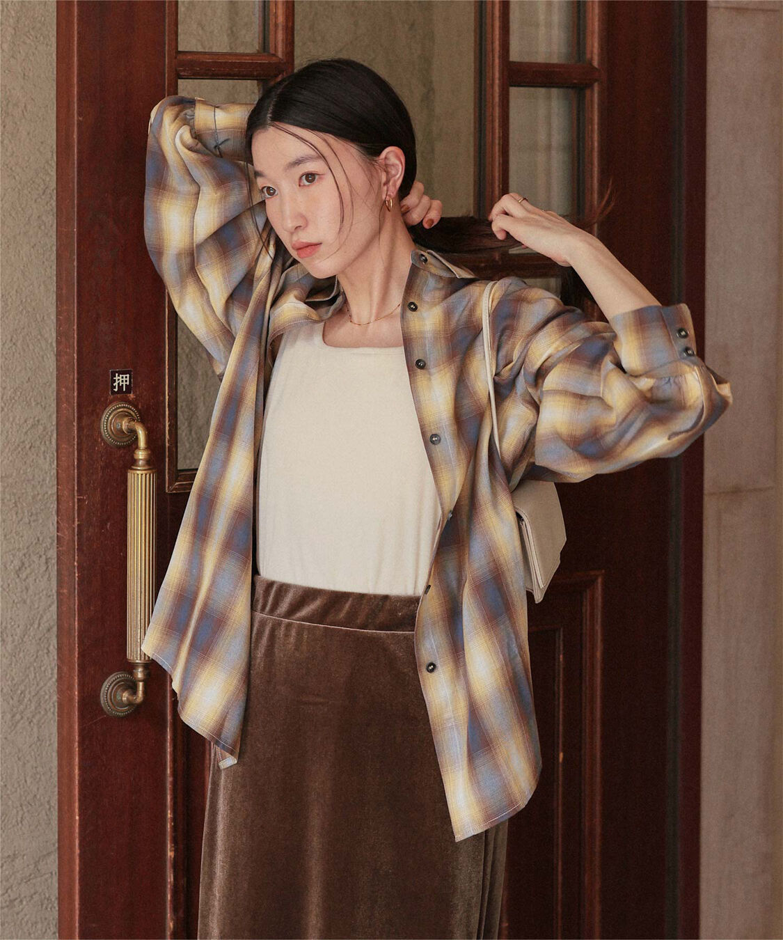 titivate「前後2wayシアーベロアタンクトップ」|タンクトップ|