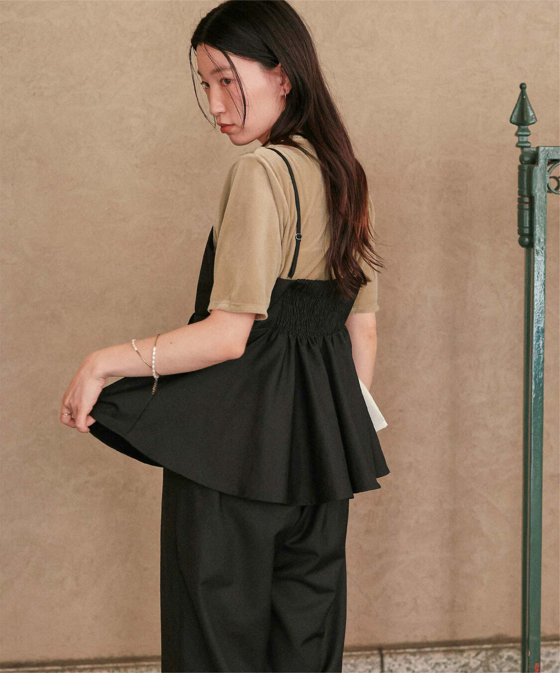 titivate「シアーベロア半袖Tシャツ」|Tシャツ・カットソー|