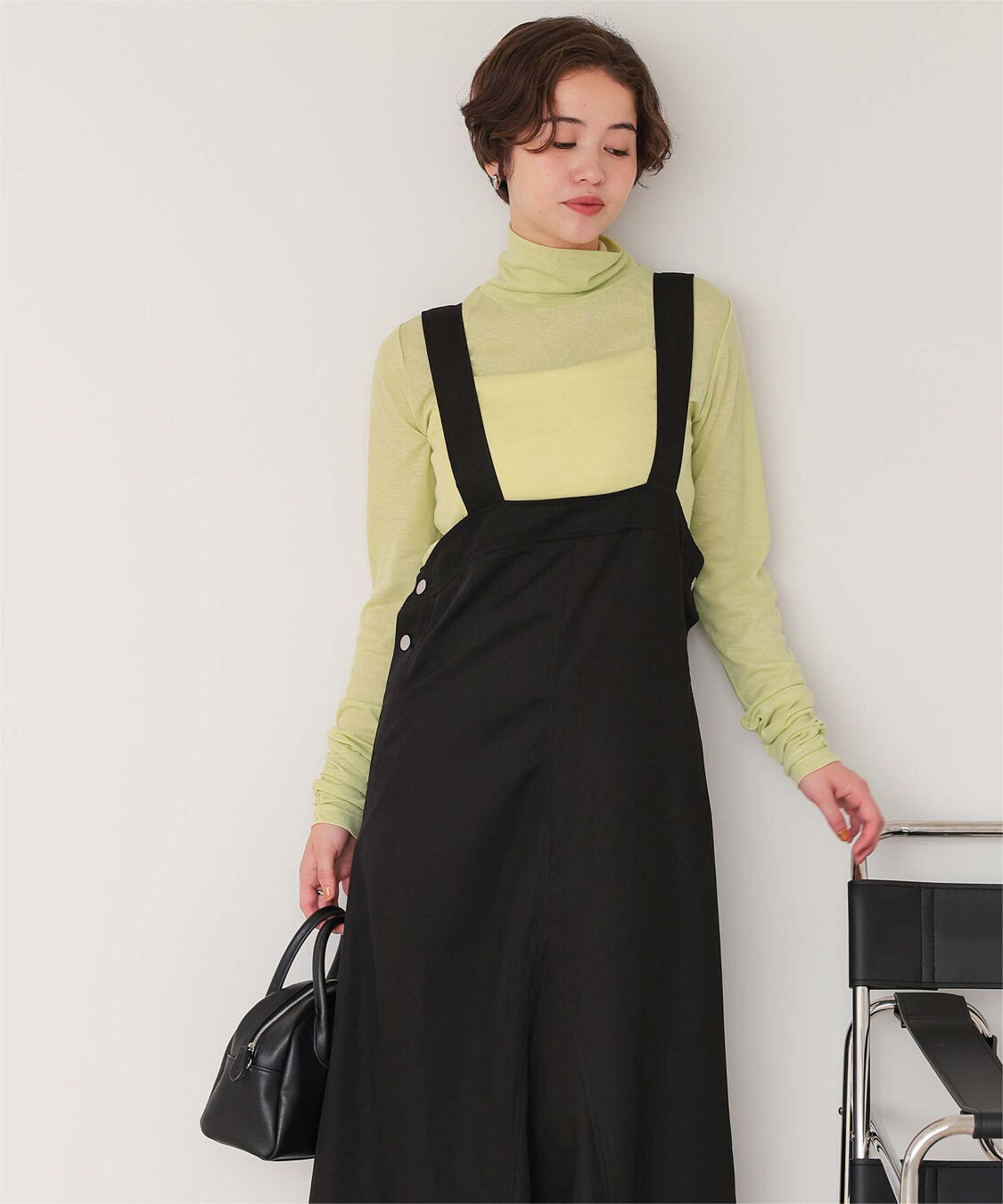 titivate「着心地抜群シアーハイネックトップス」|Tシャツ・カットソー|