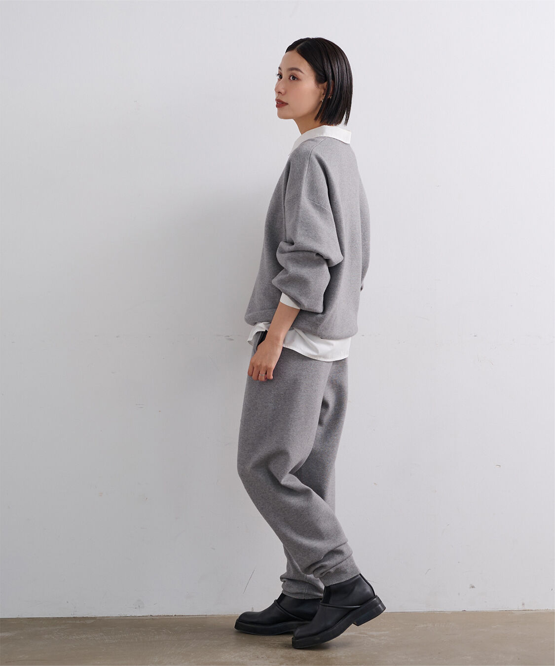 ur's「【黒川翼さんコラボアイテム】スウェットライクオーバーサイズニット」|ニット・セーター|