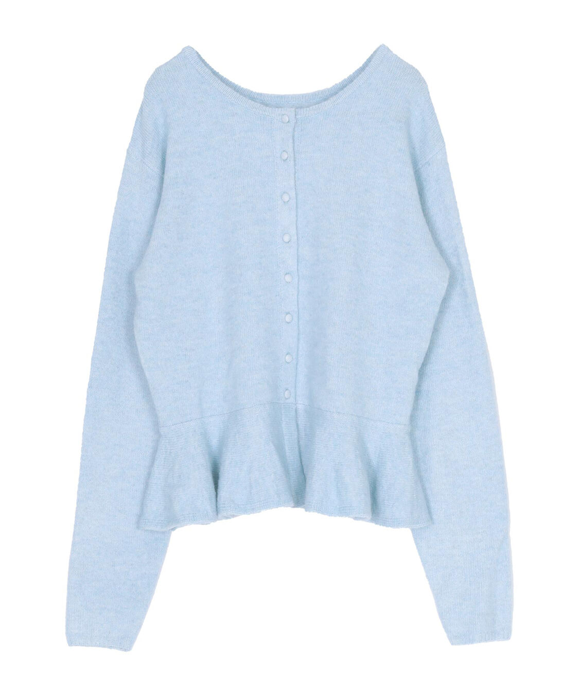 titivate「前後2wayフリルヘムニットカーディガン/トップス」|ニット・セーター|