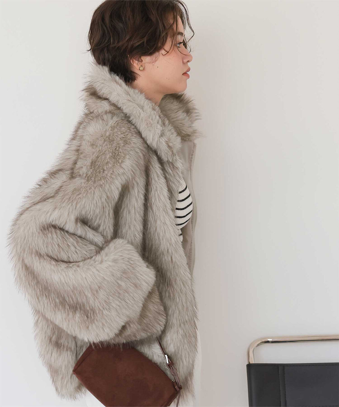 titivate「フェイクファージャケット」|その他|