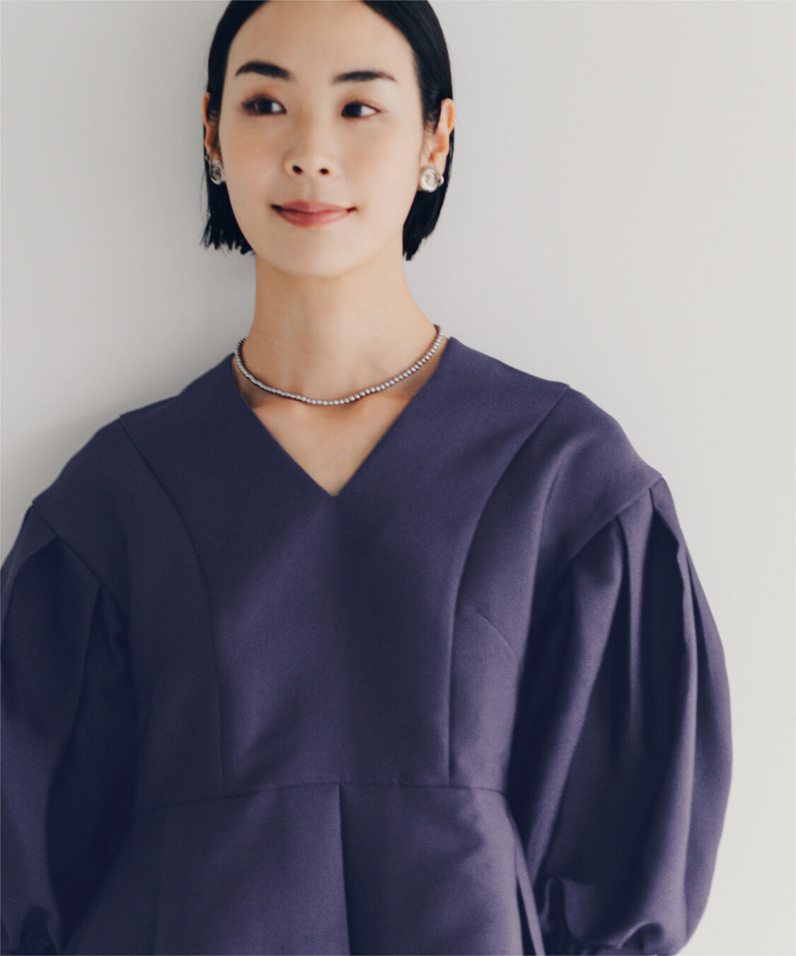 ur's「【小林有里さんコラボアイテム】ボリュームスリーブプルオーバー」|シャツ・ブラウス|