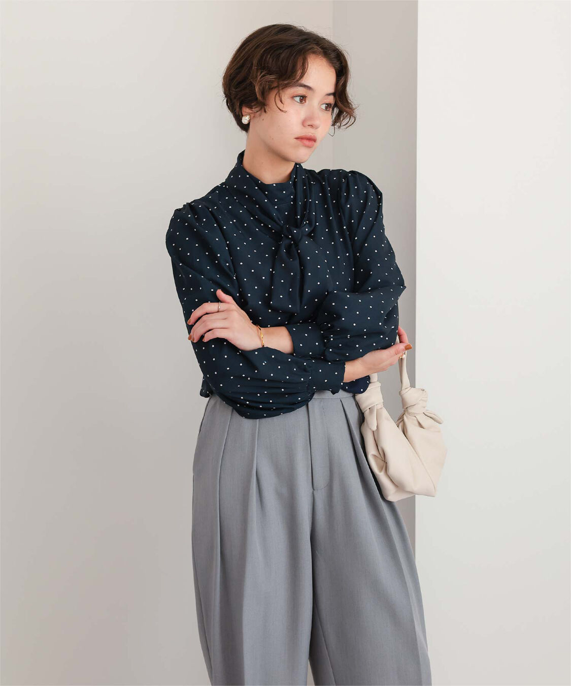 titivate「リボンボウタイブラウス」|シャツ・ブラウス|