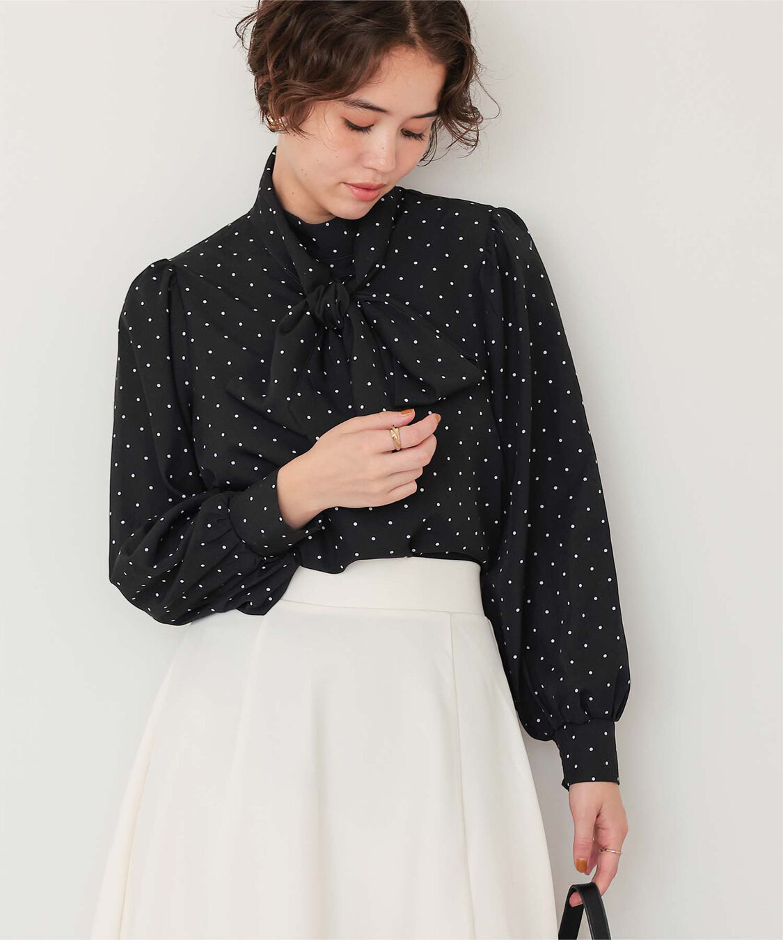 titivate「リボンボウタイブラウス」|シャツ・ブラウス|