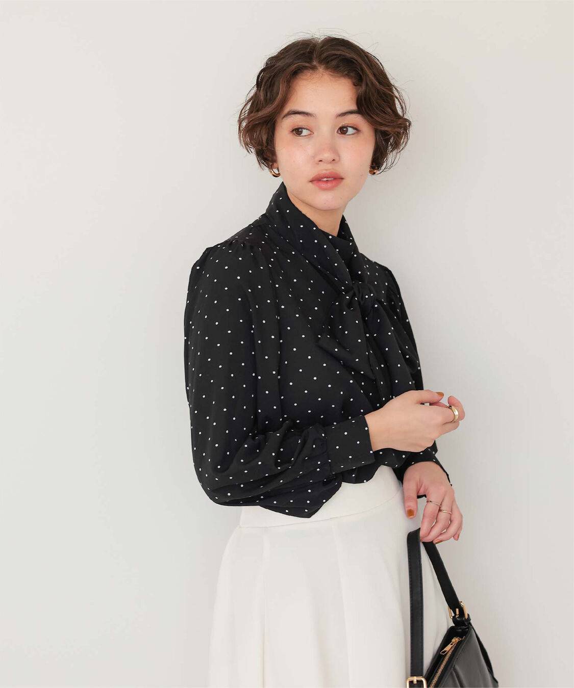 titivate「リボンボウタイブラウス」|シャツ・ブラウス|