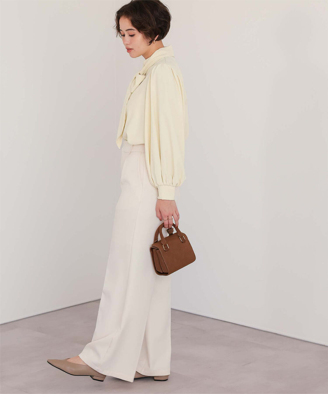 titivate「リボンボウタイブラウス」|シャツ・ブラウス|