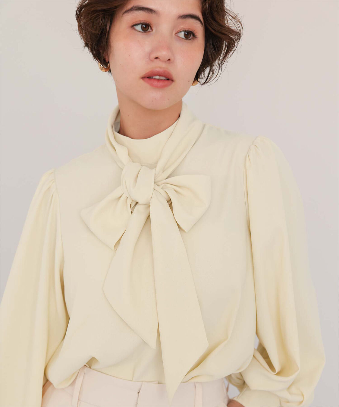 titivate「リボンボウタイブラウス」|シャツ・ブラウス|