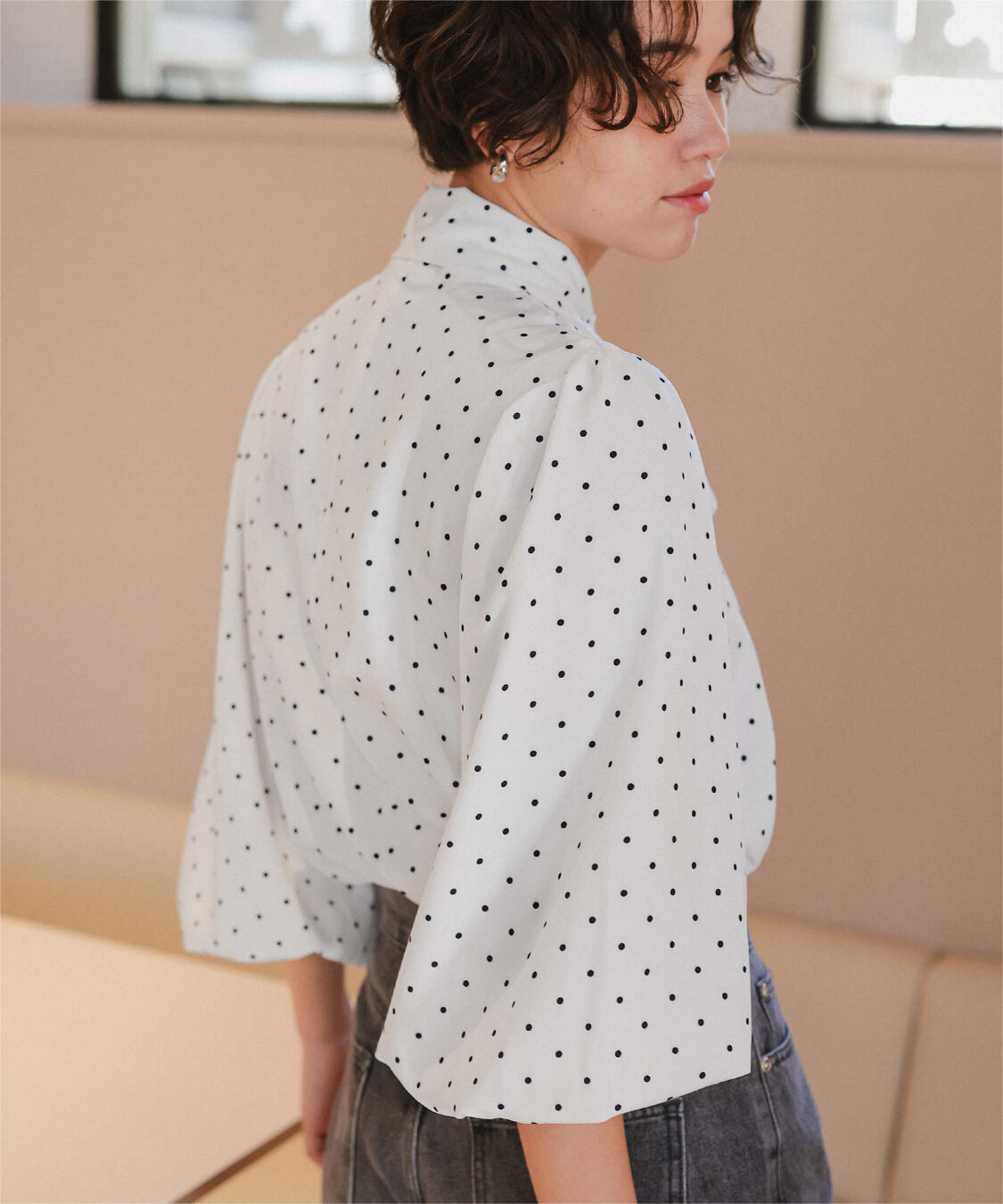 titivate「リボンボウタイブラウス」|シャツ・ブラウス|