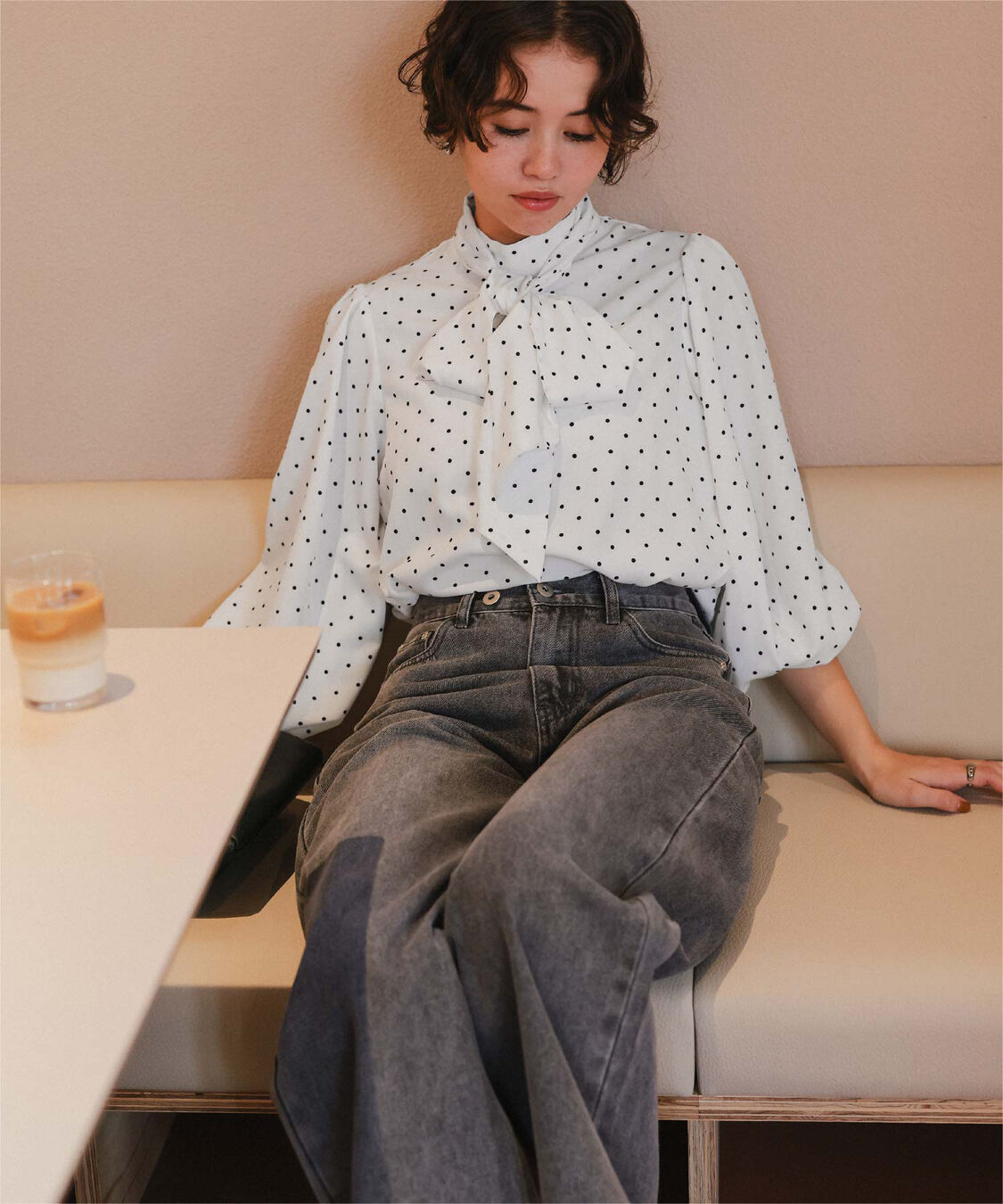 titivate「リボンボウタイブラウス」|シャツ・ブラウス|