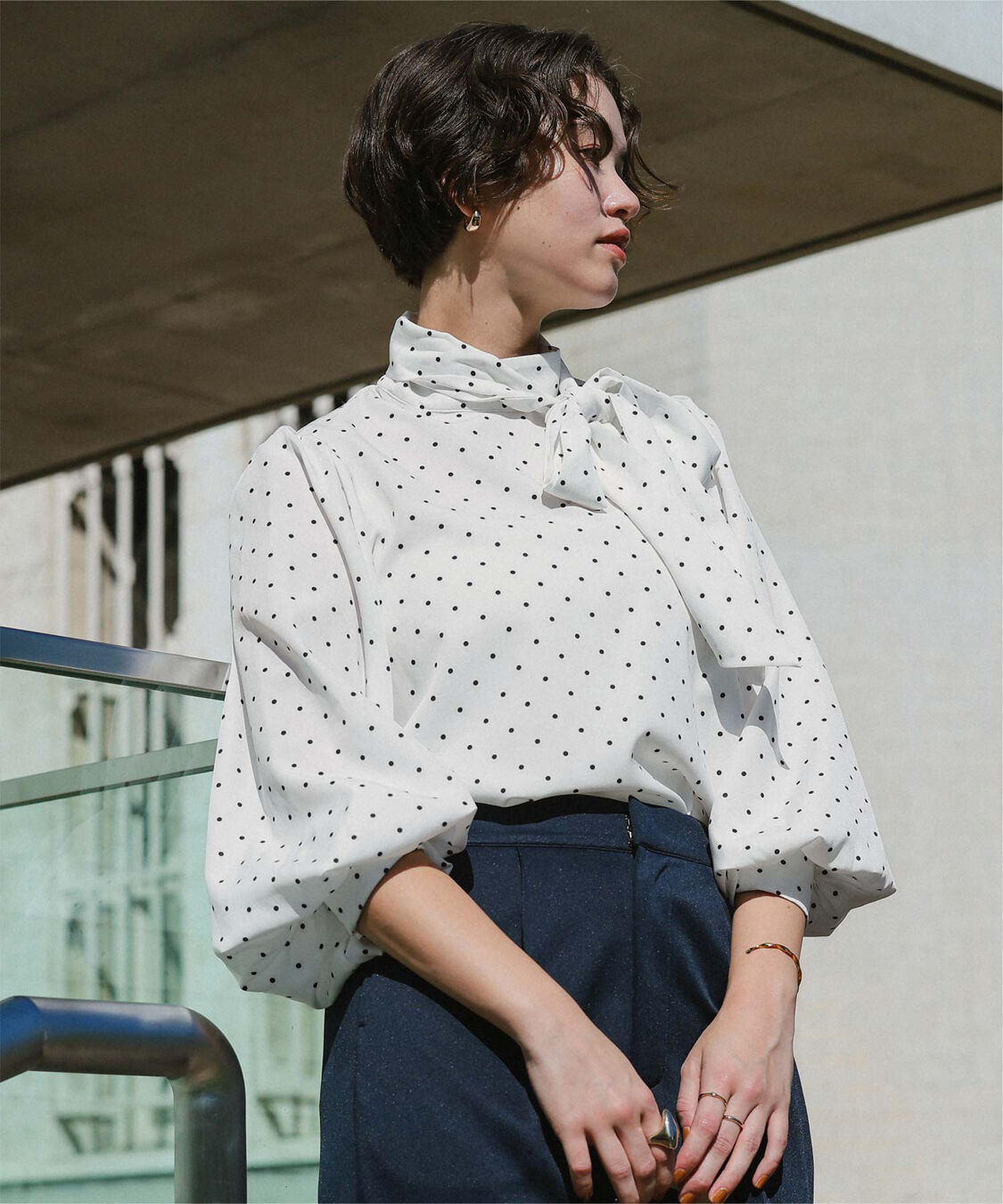 titivate「リボンボウタイブラウス」|シャツ・ブラウス|