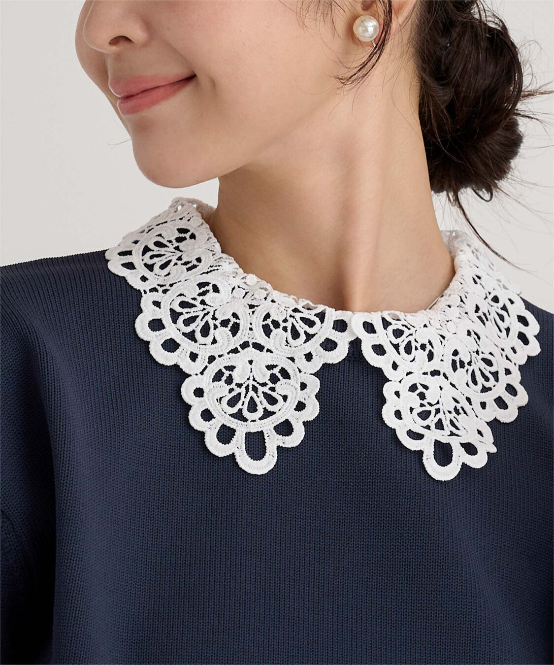 ur's「襟付きニットプルオーバー」|ニット・セーター|