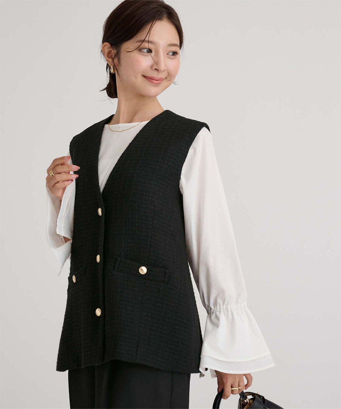 ur's「ツイードジレベスト」|ベスト・ジレ|